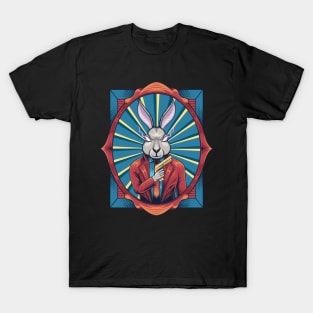 Rabbit Mafia Illustration T-Shirt